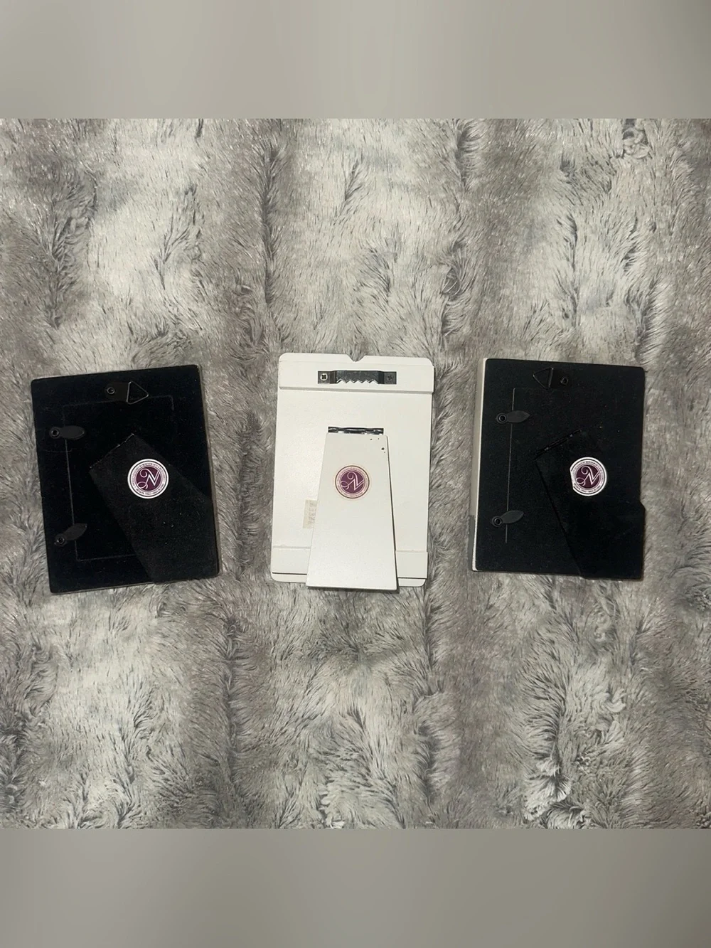 BRAND NEW w/o tags Terrazzo clipboard and 2”x3” photo frames